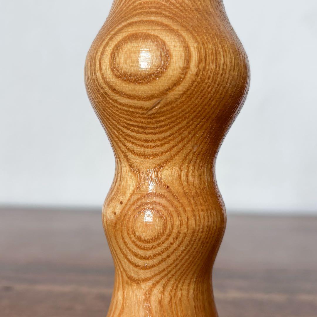 けれたろさまおまとめ同梱【東ドイツ 木製のキャンドルスタンド2つ】ヴィンテージ