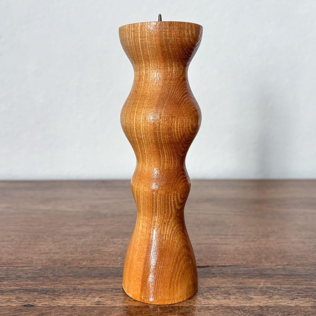 けれたろさまおまとめ同梱【東ドイツ 木製のキャンドルスタンド2つ】ヴィンテージ