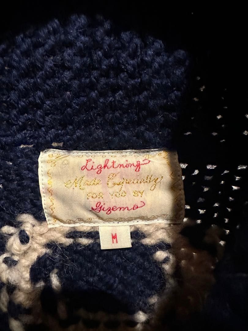 Lightning（ライトニング）別注 Gizemo（ギゼモ） ニットカウチン