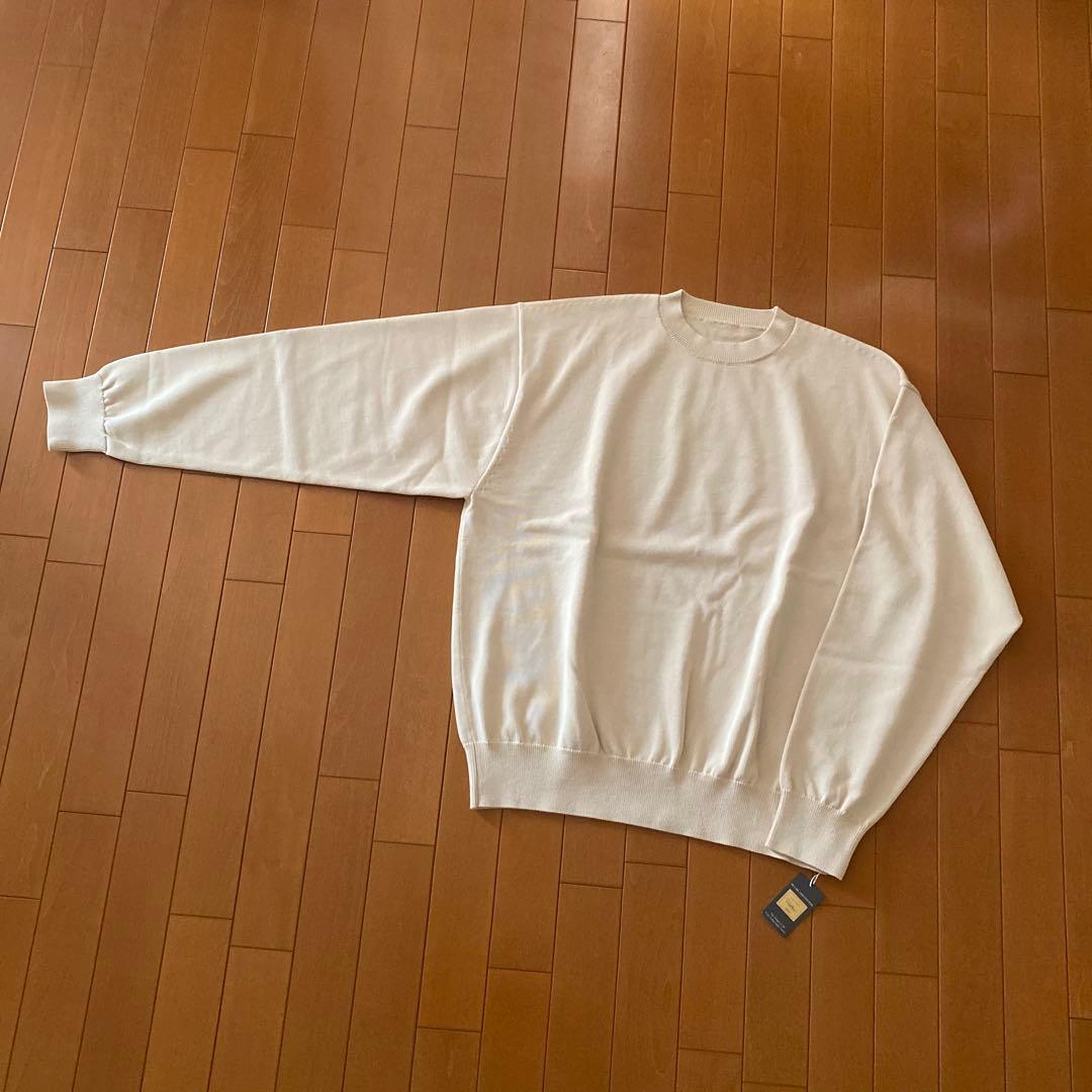 新品　Yonetomi / ヨネトミ　高級 セーター　ニット　日本製　サイズ４