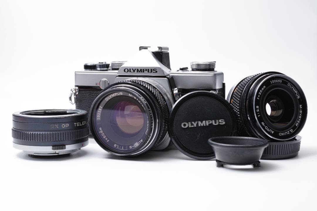 希少種 OLYMPUS M-1 50mmと35mmの標準域レンズ２つセット