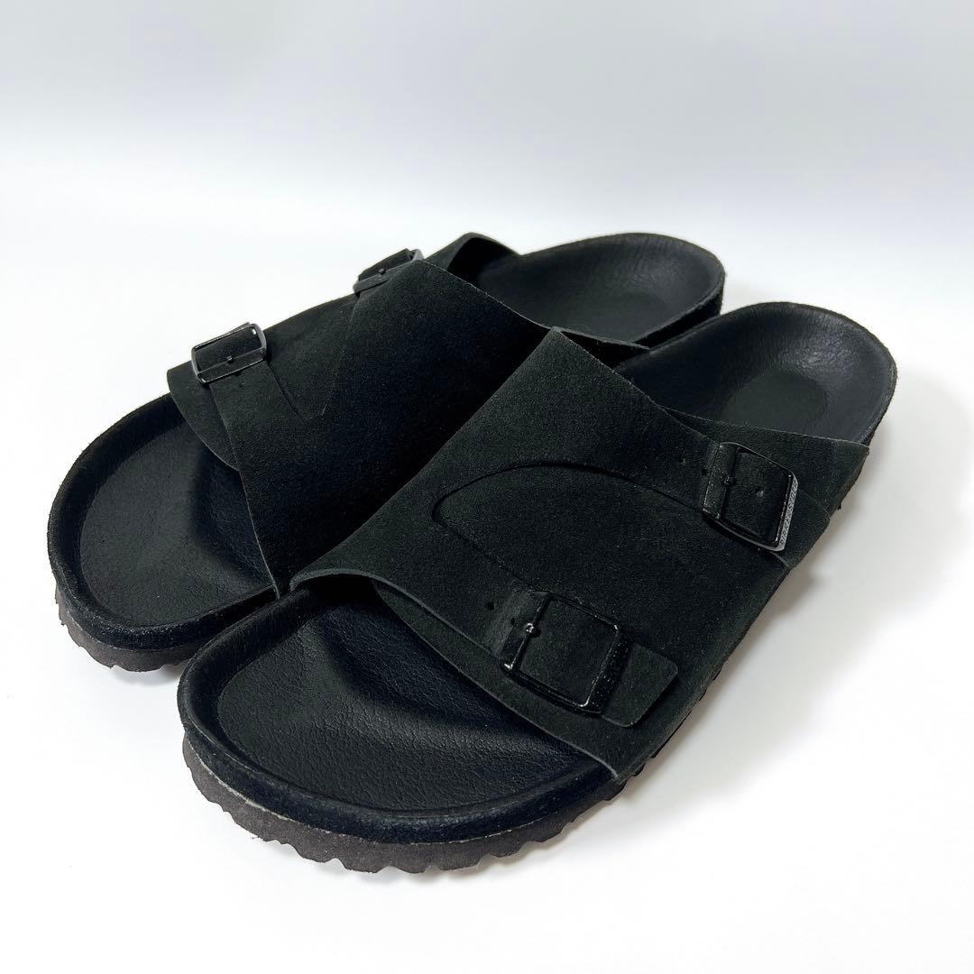 《美品》ビルケンシュトック ビームス別注 チューリッヒ オールブラック 28.5