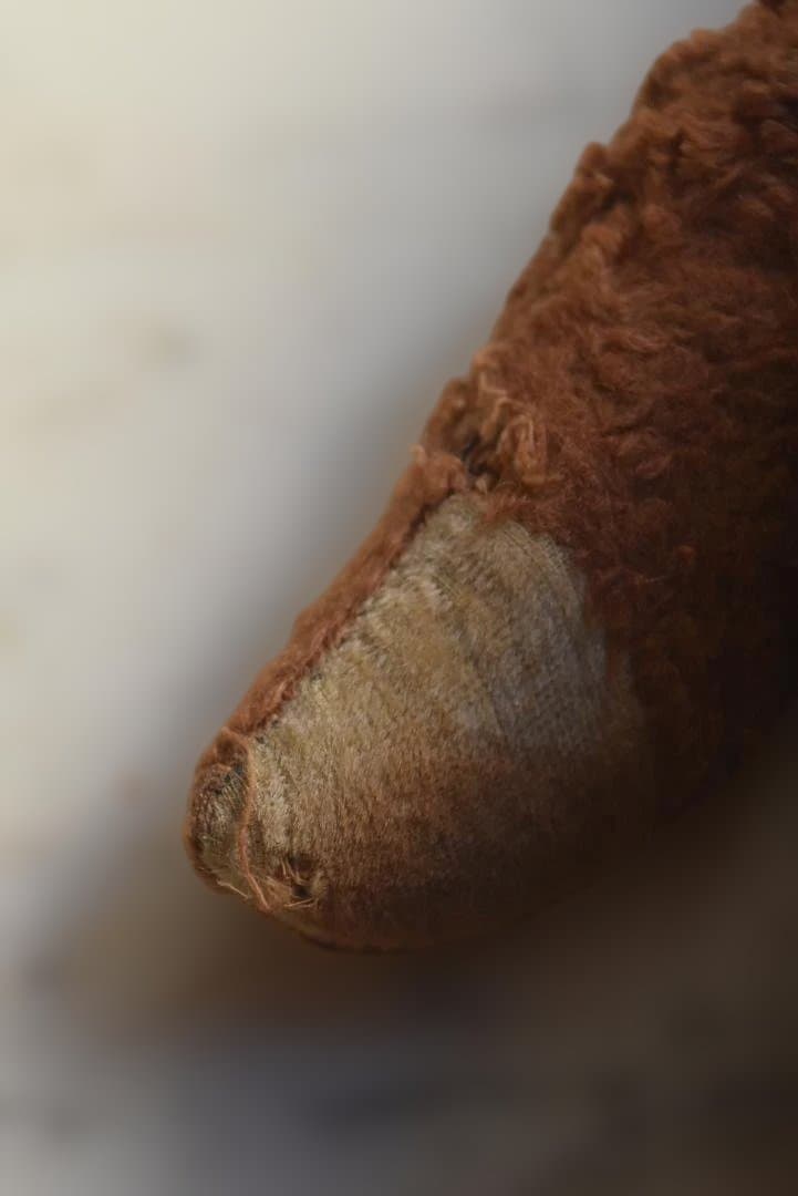 フランスアンティーク　とぼけた可愛いテディベア　熊ぬいぐるみ