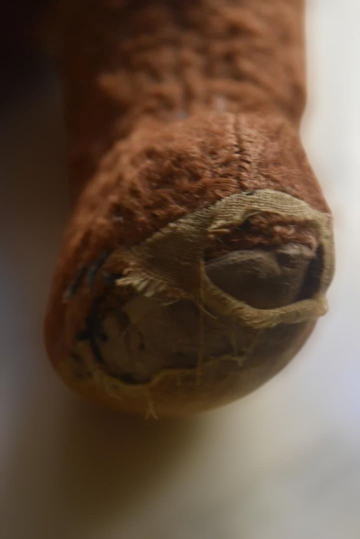 フランスアンティーク　とぼけた可愛いテディベア　熊ぬいぐるみ