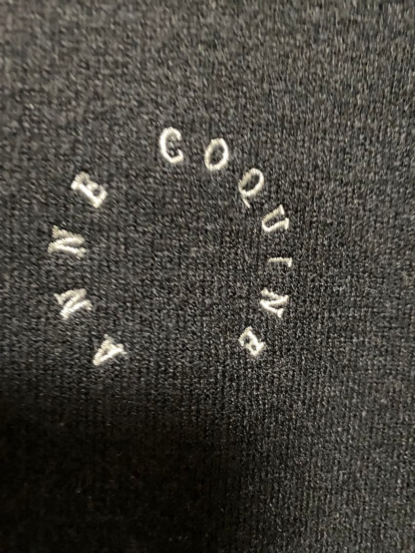 【新品】Anne Coquine コアスパンヤーンニットジップアップブルゾンM