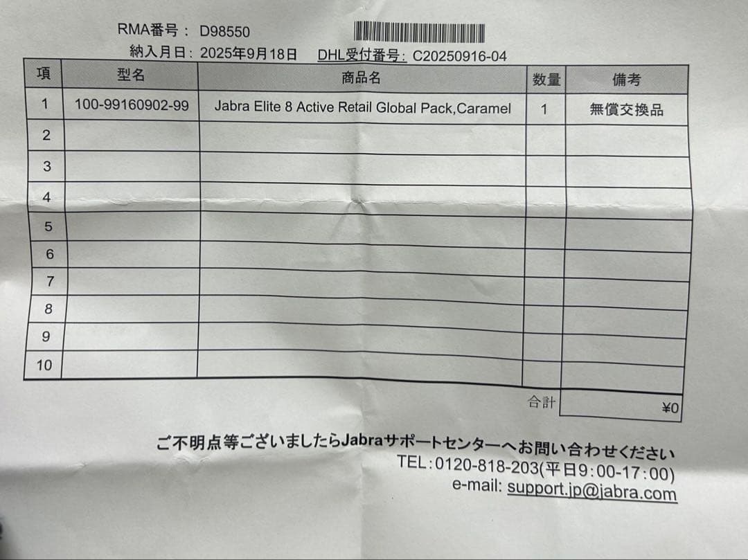 イヤホン Jabra Elite 8 active Retail Global Pack