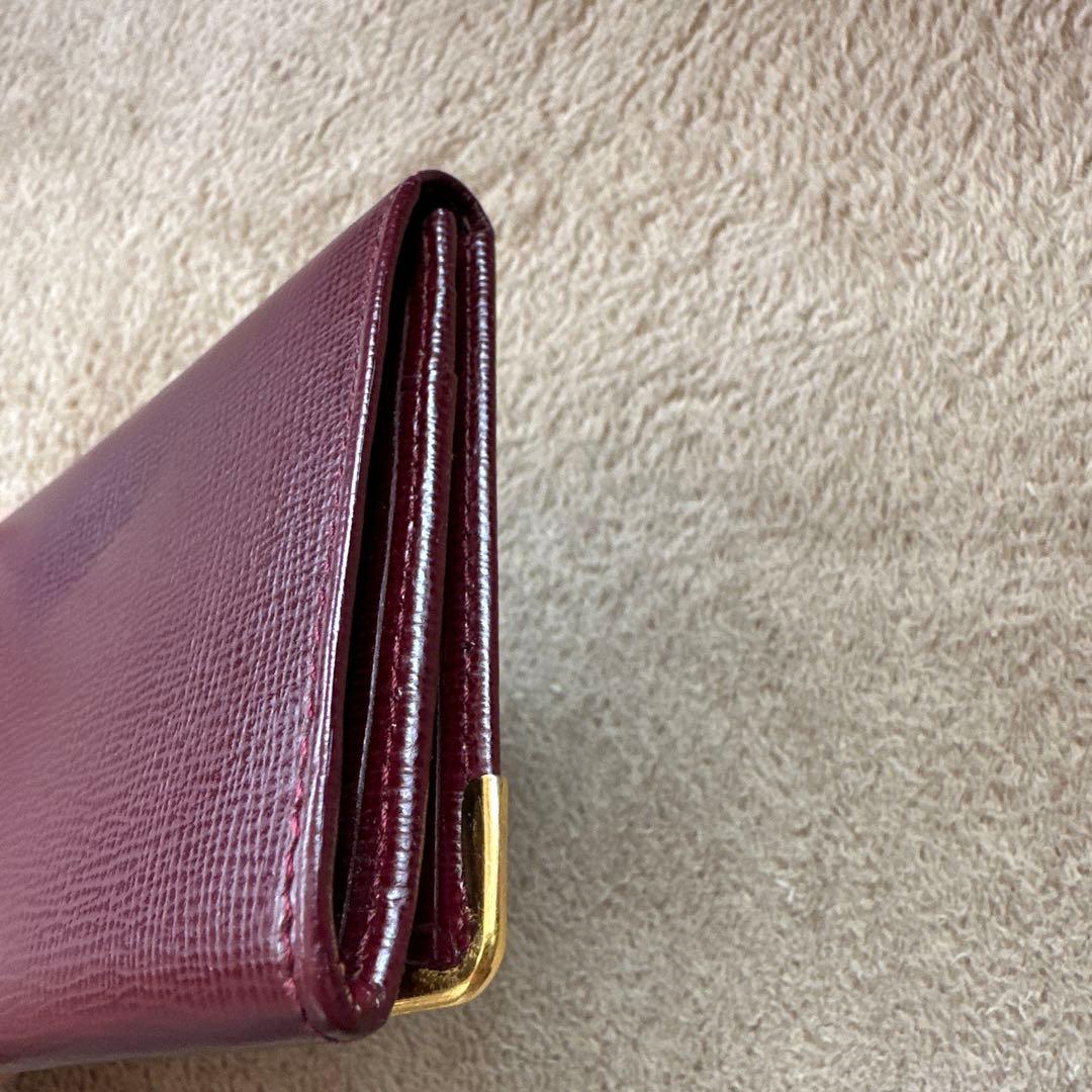 Cartier　カルティエ　名刺入れ　カードケース ボルドー