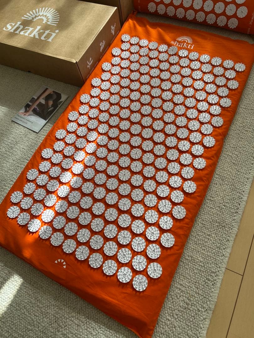 【正規品】shakti リラクゼーショングッズ マットとローラーセット