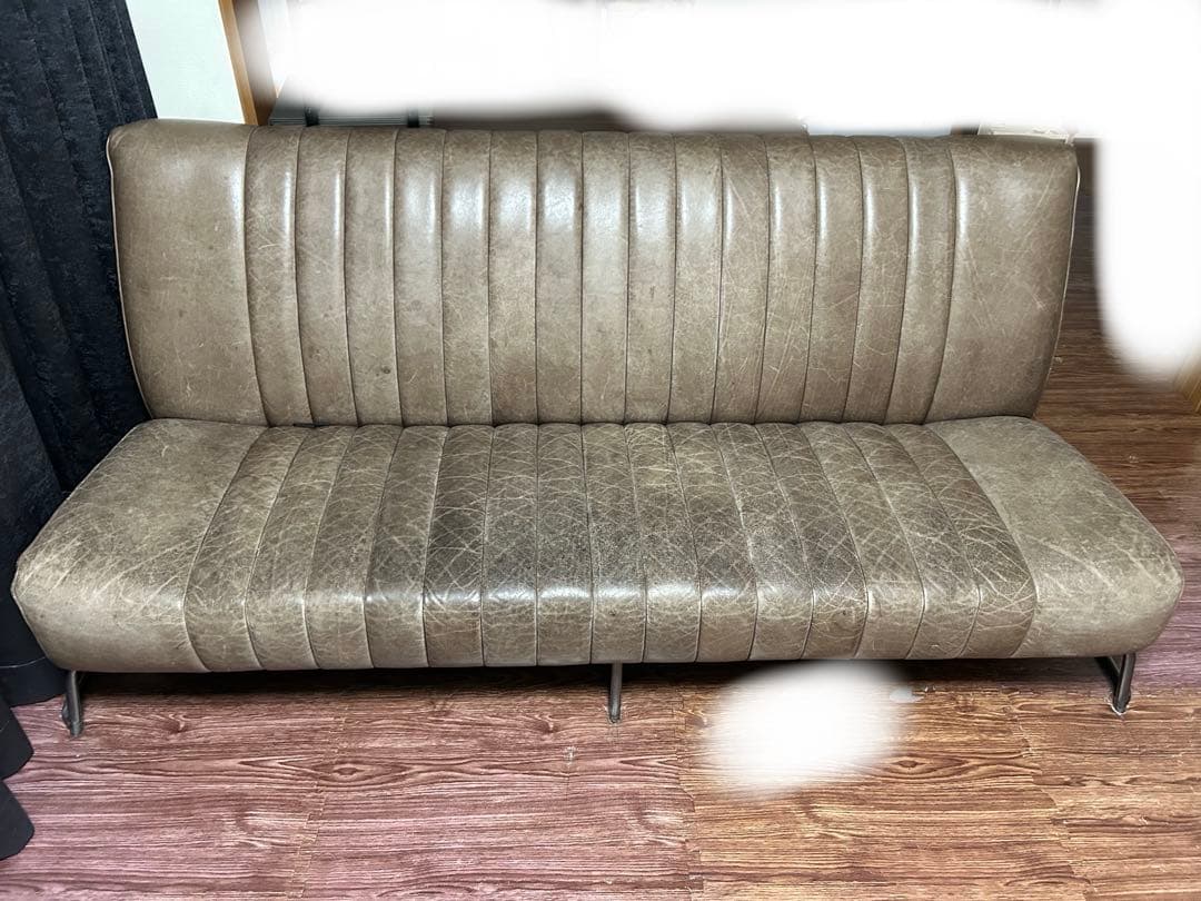 【4/19迄限定】クラッシュゲート　オイルレザー　マックIII ソファ