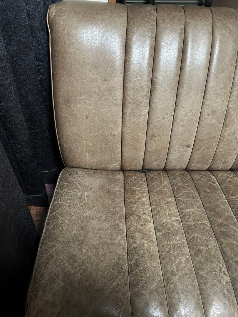 【4/19迄限定】クラッシュゲート　オイルレザー　マックIII ソファ