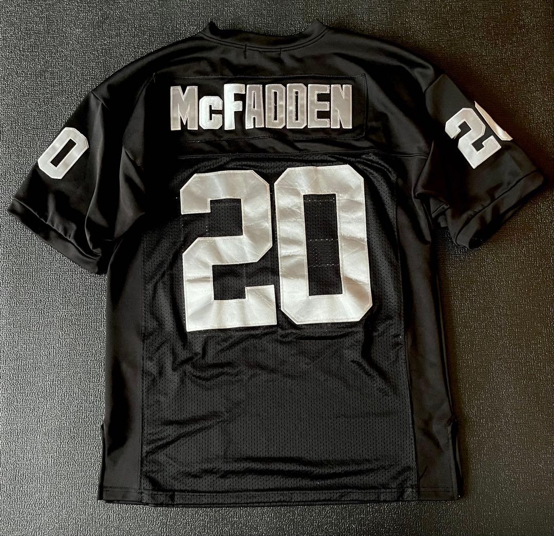 NFL RAIDERSレイダース 20番McFADDEN ゲームシャツ サイズM