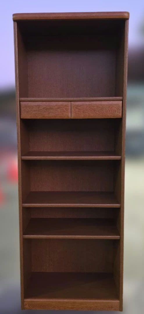 浜本工芸 本棚 ダークブラウン　オープンシェルフ