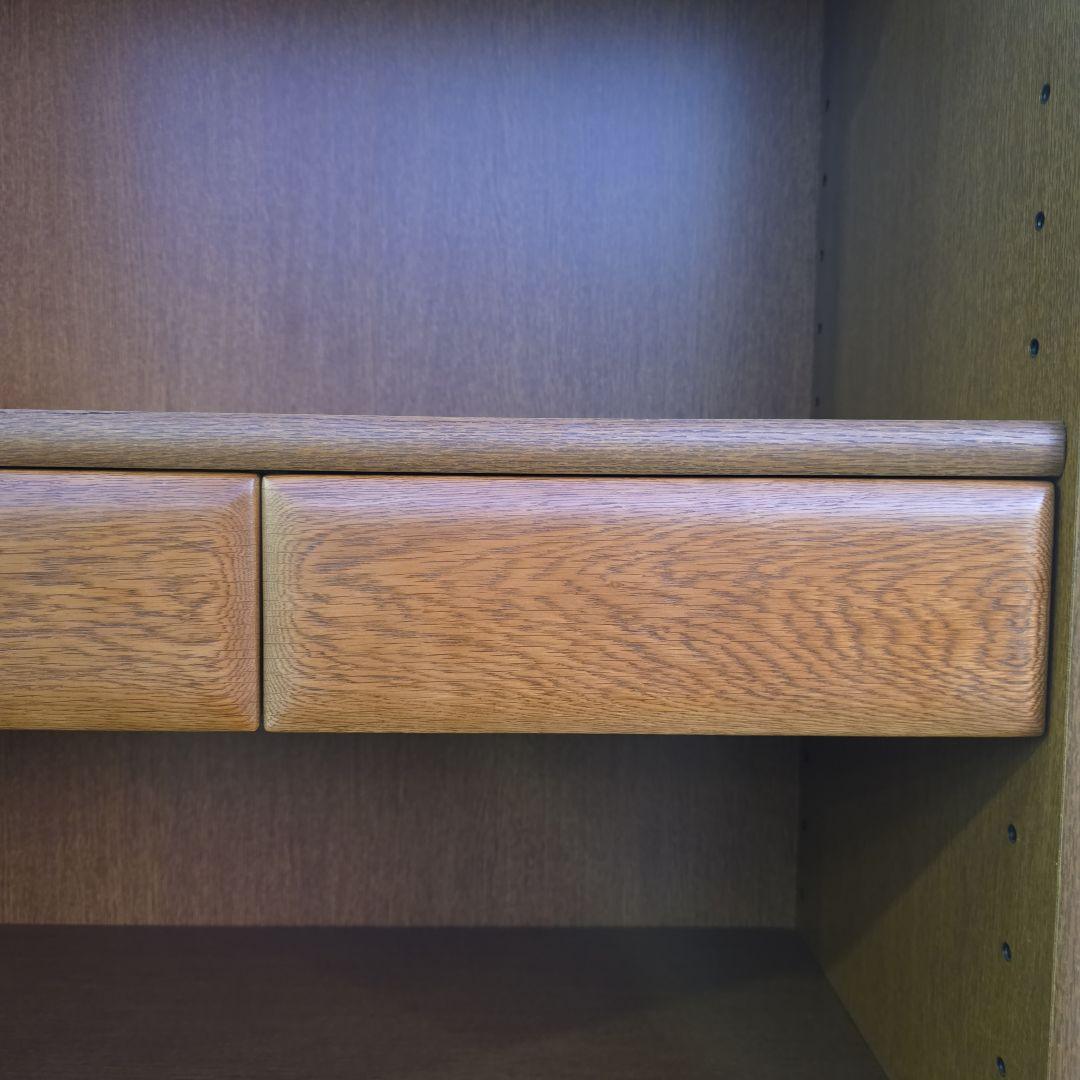 浜本工芸 本棚 ダークブラウン　オープンシェルフ