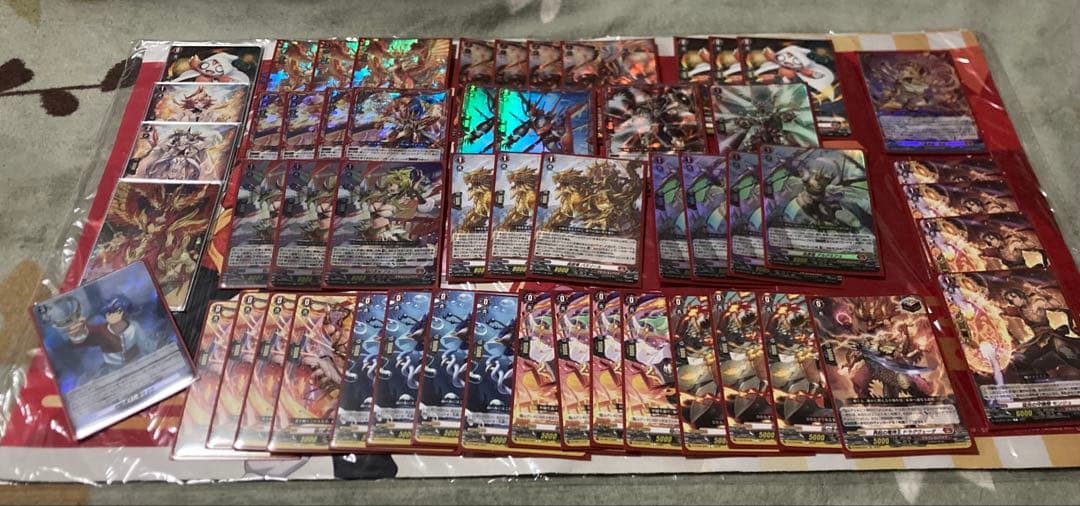 ヴァンガード　天輪鳳竜ニルヴァーナ・ジーヴァ　構築済デッキ　パーツ　おまけ付