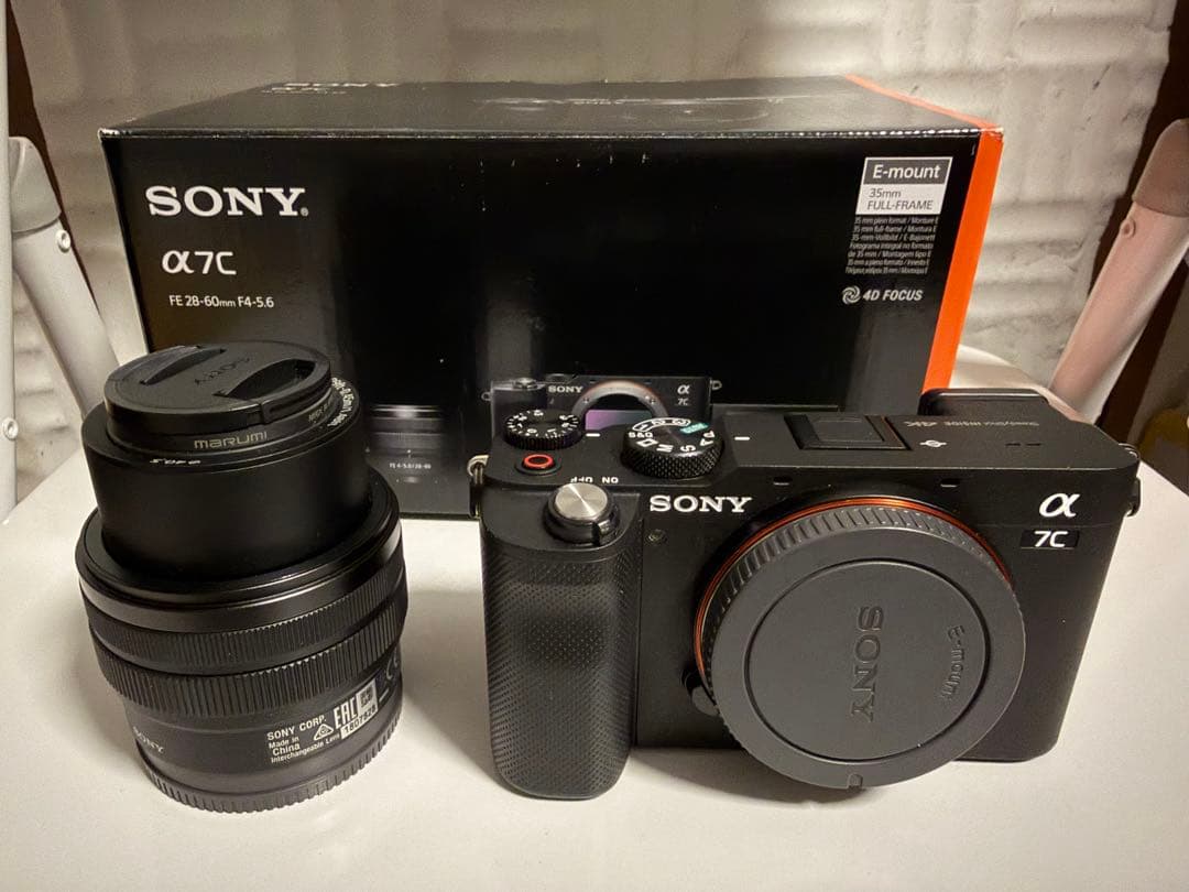 SONY α7C ミラーレス一眼 カメラ 本体 ズームレンズキット【美品】