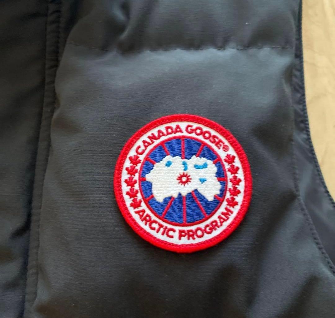   カナダグース ダウンベスト ブラック S