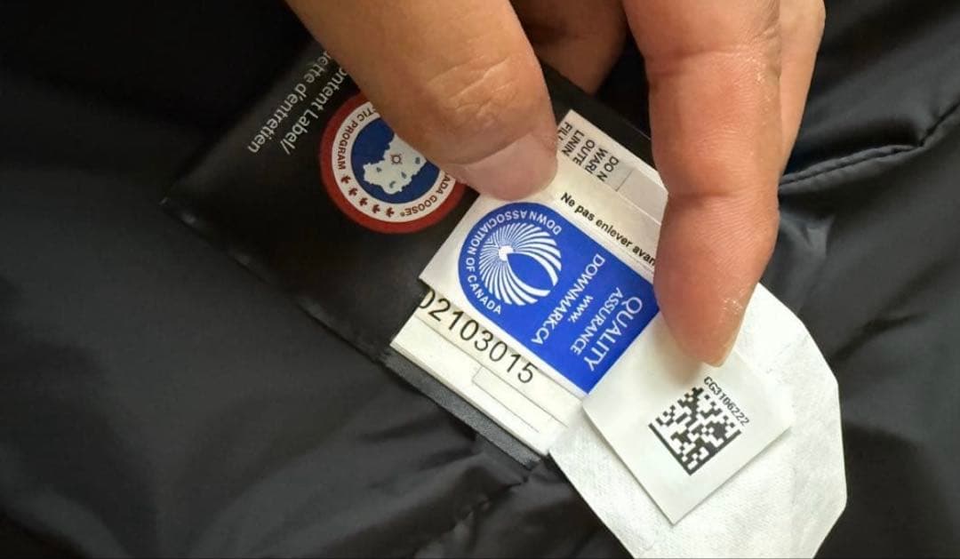   カナダグース ダウンベスト ブラック S