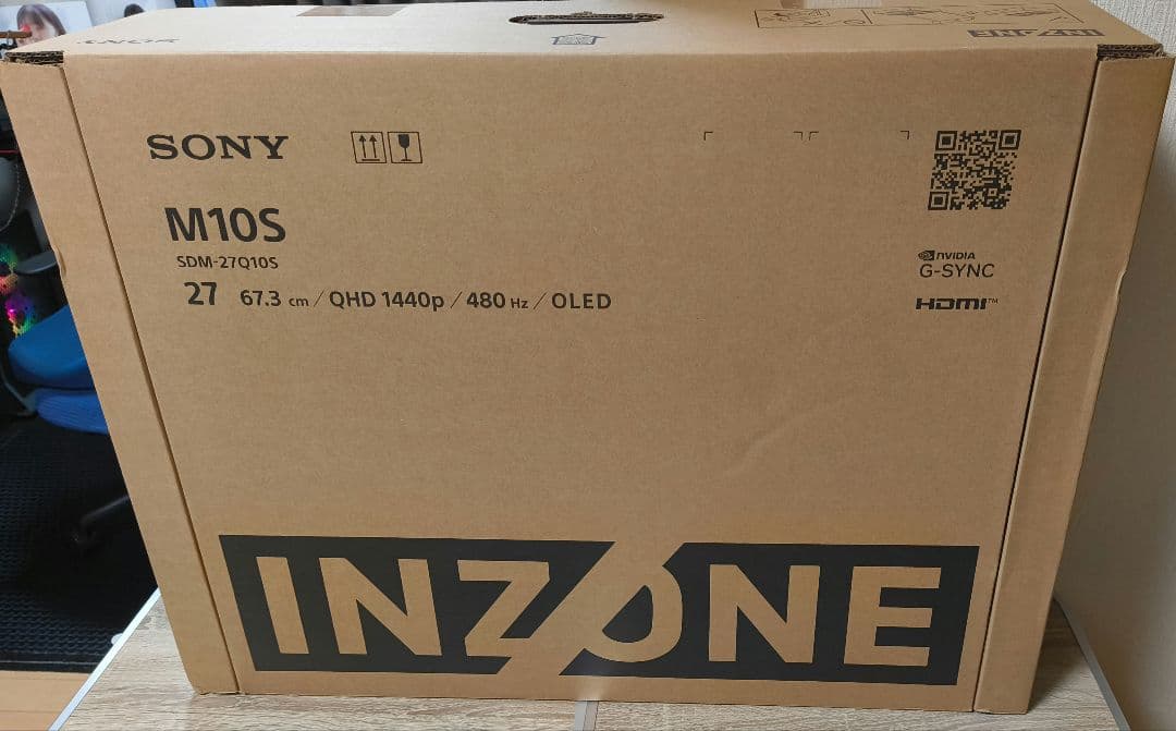 SONY INZONE M10S　SDM-27Q10S　27インチ　OLED