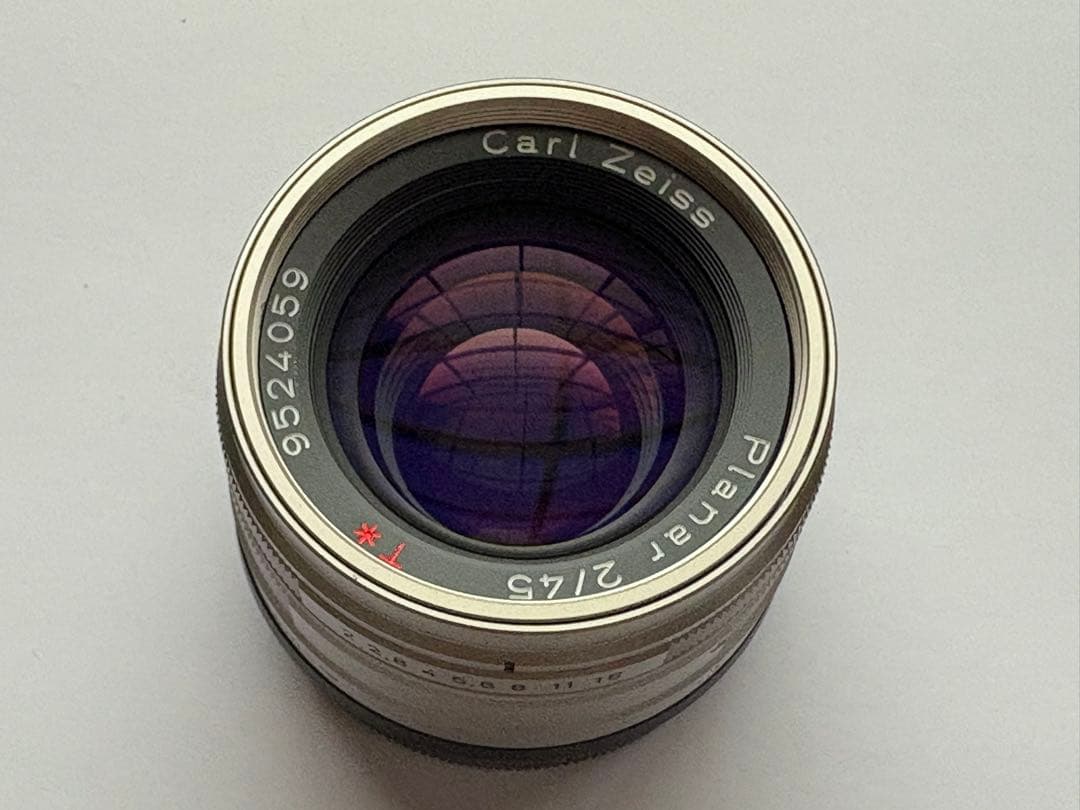 【極上】Carl Zeiss T* Planar 2/45 単焦点レンズ