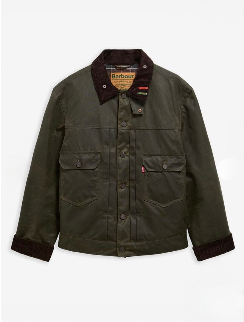 バブアー　リーバイス　Barbour x Levi＇s type ii