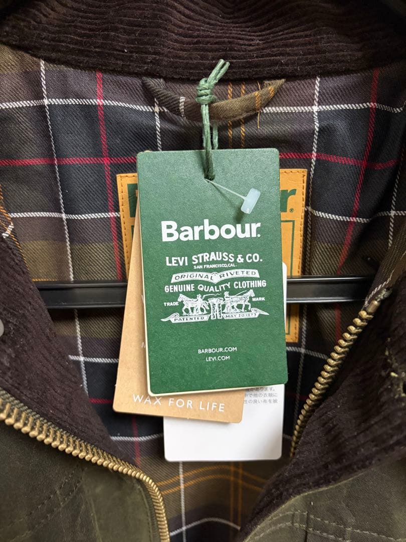 バブアー　リーバイス　Barbour x Levi＇s type ii