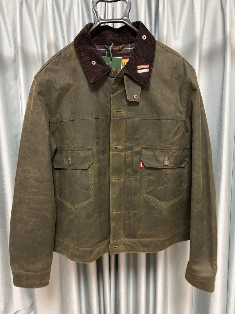 バブアー　リーバイス　Barbour x Levi＇s type ii