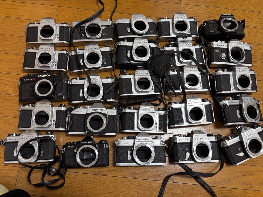 フィルム一眼レフカメラセットジャンク 30台 処分価格 ②