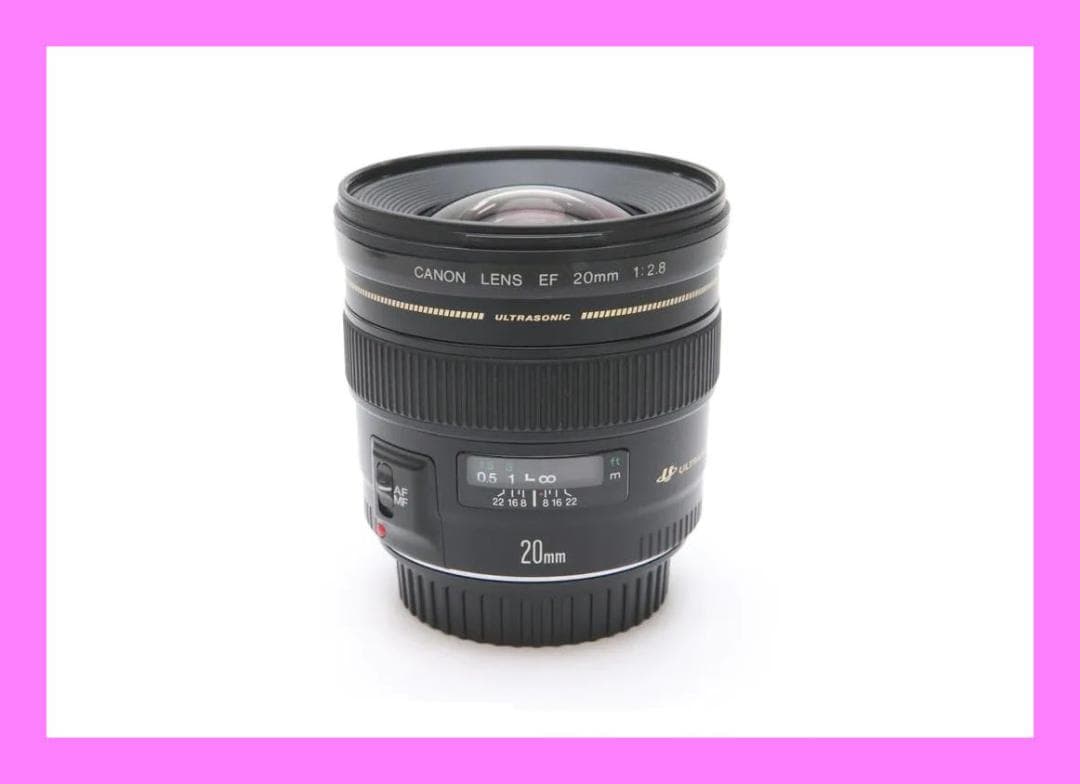 ■広角 単焦点レンズ　Canon EF 20mm F2.8 USM