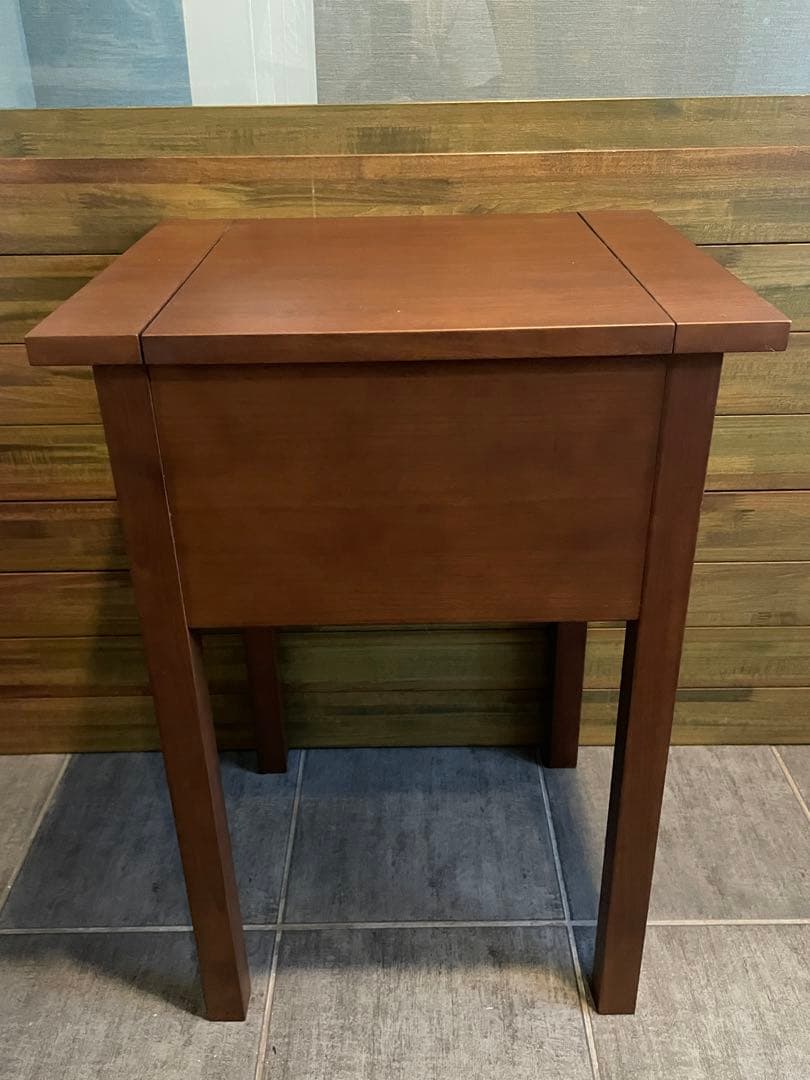 ねこ　美品■Muji無印良品 天然木バーチ材 ドレッサー/デスク+スツール