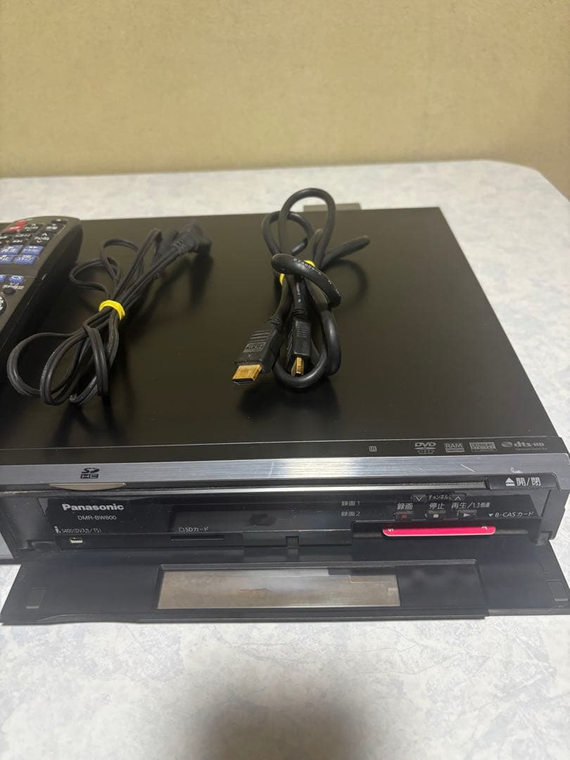 【動作品‼️】Panasonic DMR−BW800 Blu-rayレコーダー