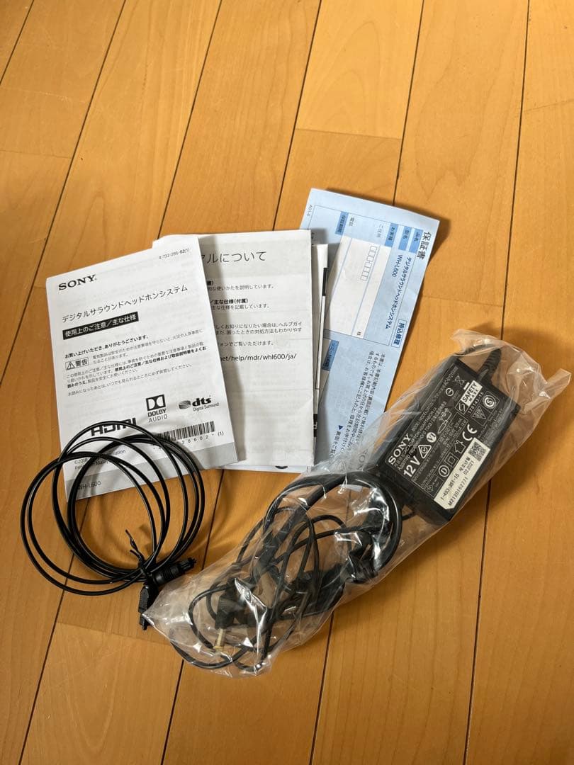 SONY WH-L600 BLACK ワイヤレスヘッドホン