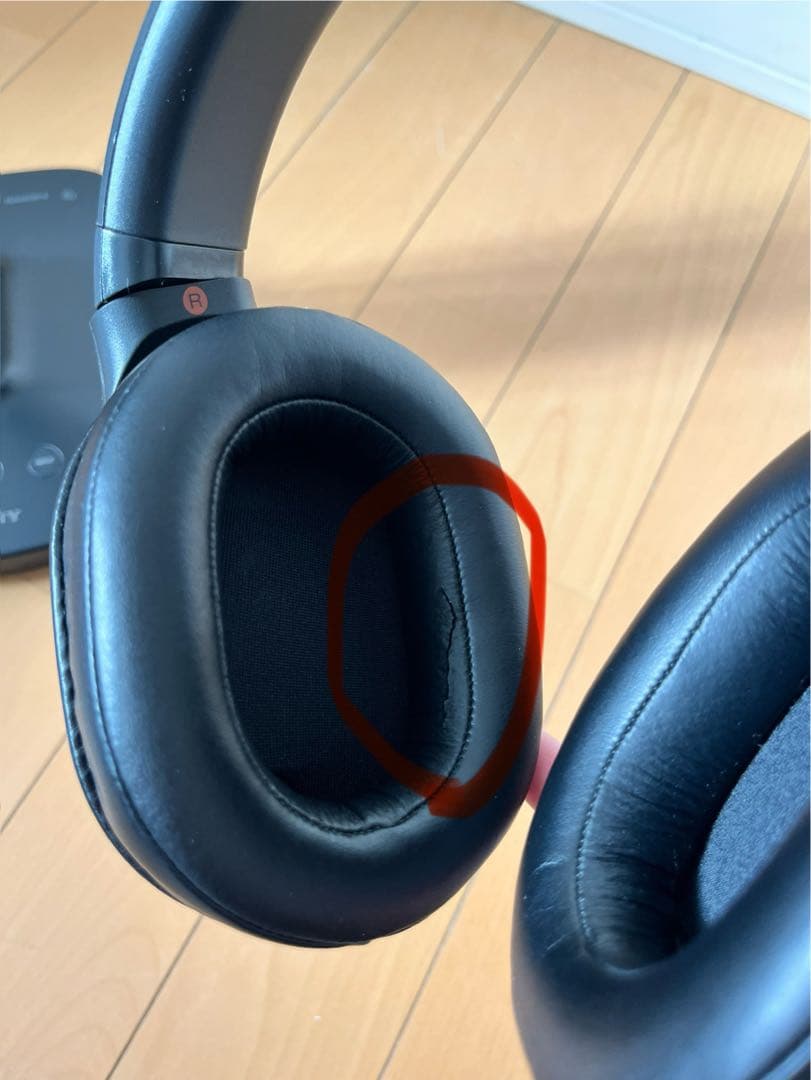 SONY WH-L600 BLACK ワイヤレスヘッドホン