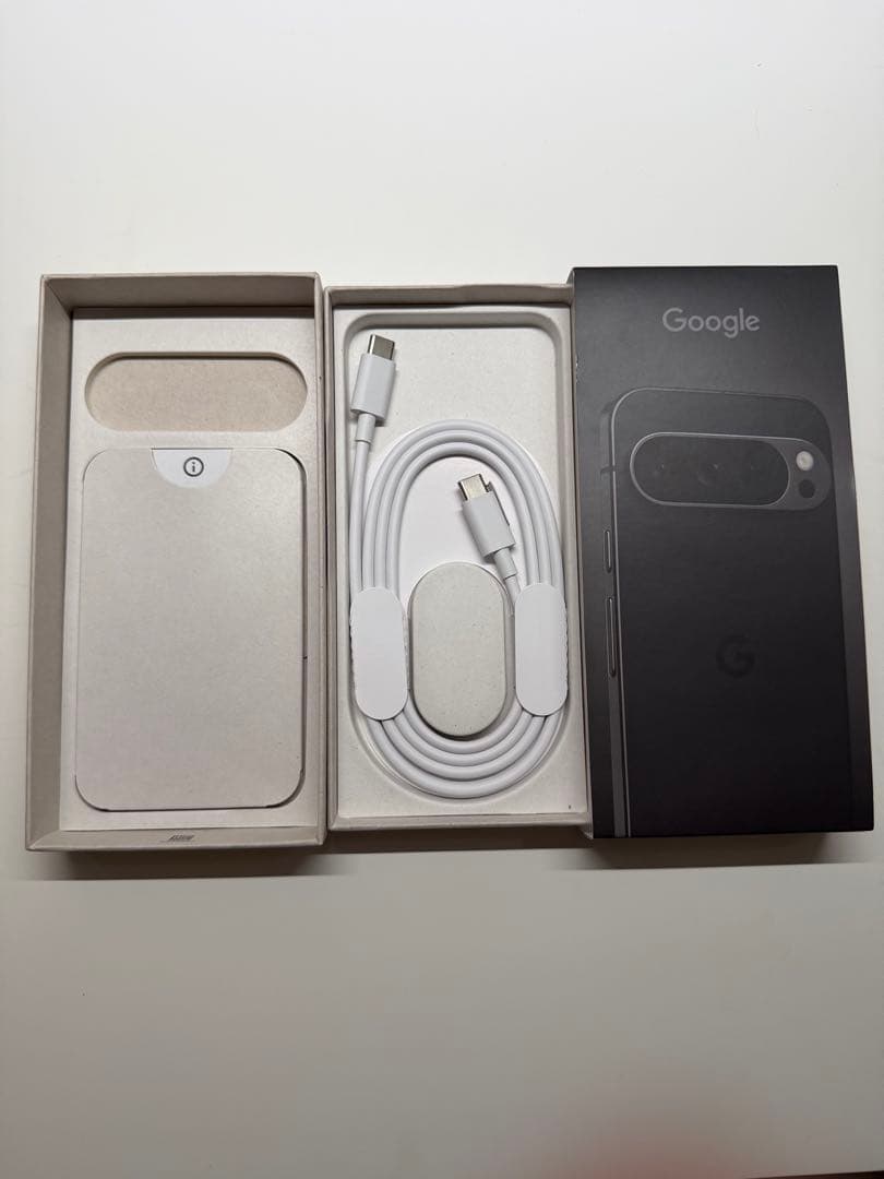 【超美品】Google Pixel 9 Pro Obsidian 純正ケース付き