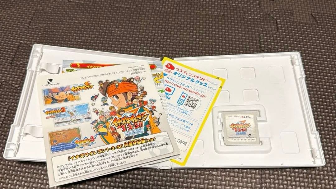 【動作確認済】イナズマイレブン 1・2・3!! 円堂守伝説ニンテンドー3DS