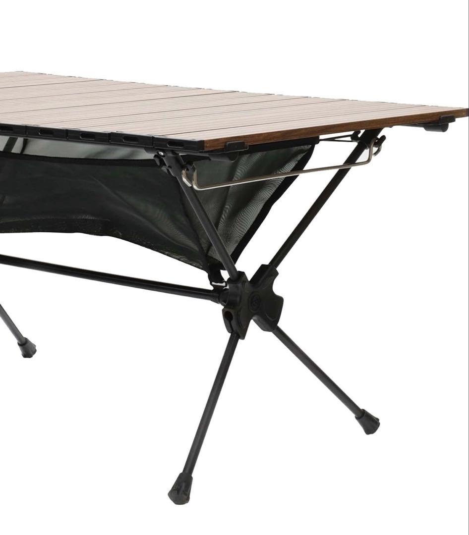 【美品】ogawa(オガワ) アウトドア ロールテーブルM／ダークブラウン