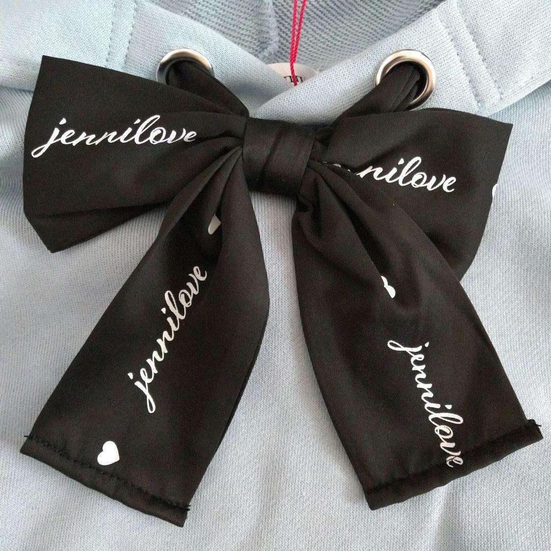 メル19034◆新品 ジェニィラブ アルジ－◆りぼんパ－カ－コ－デセット