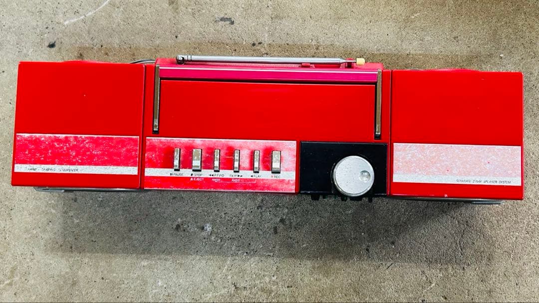 SANYO サンヨー MR-FF2 ラジカセ レトロ　当時物