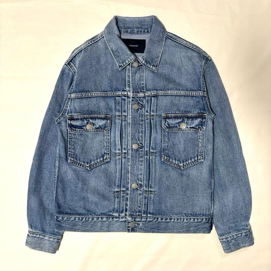 2023✨フレームワーク デニムジャケット ジージャン 青