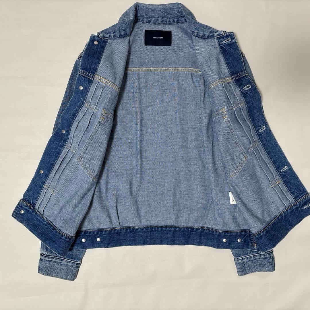 2023✨フレームワーク デニムジャケット ジージャン 青