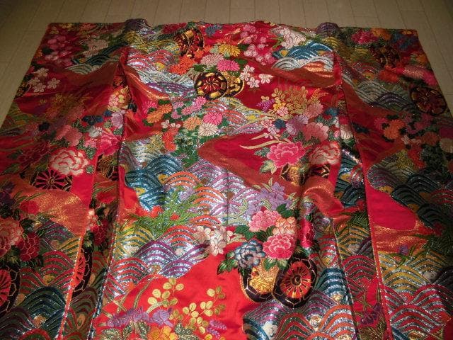 52 花嫁着物 婚礼衣装 打掛 華やか織物