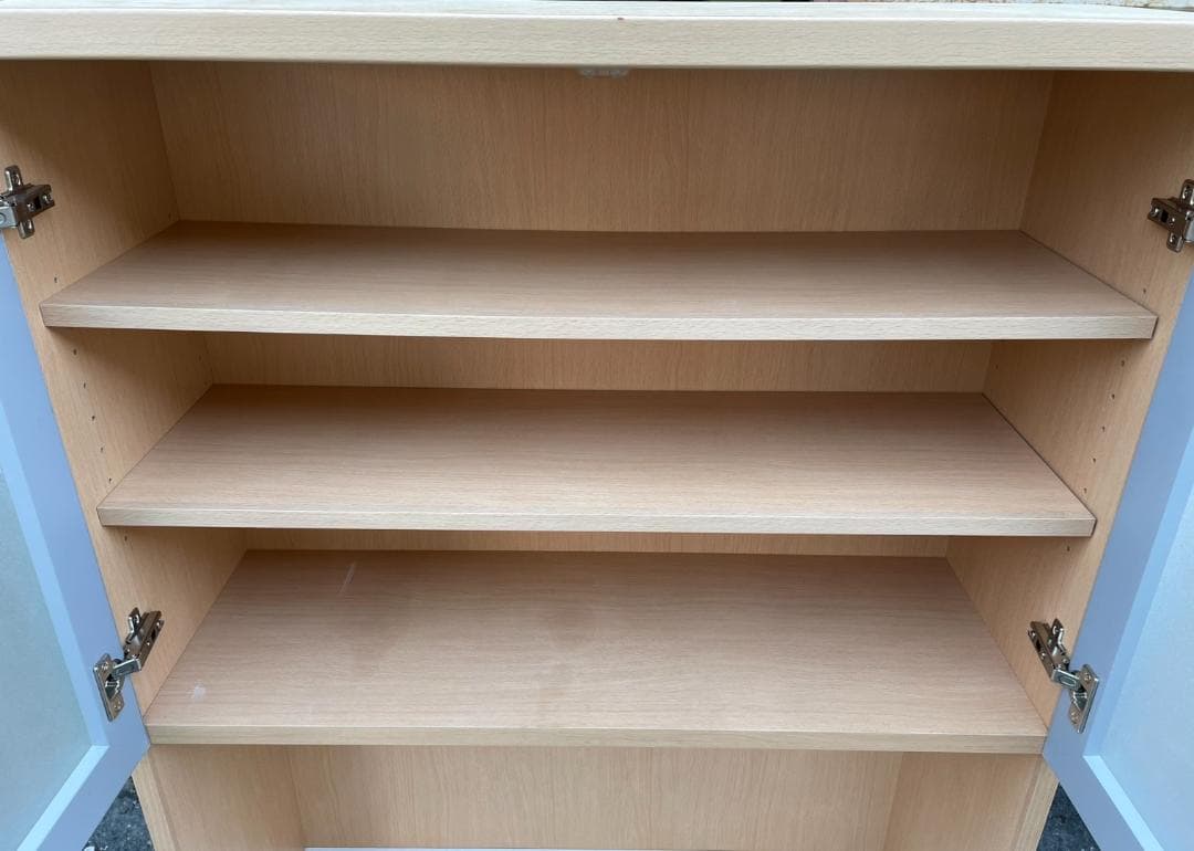 大阪京都限定 ニトリ 食器棚 キッチンボード 幅約90