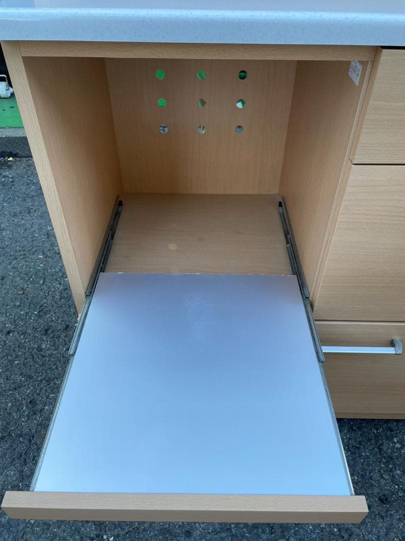 大阪京都限定 ニトリ 食器棚 キッチンボード 幅約90