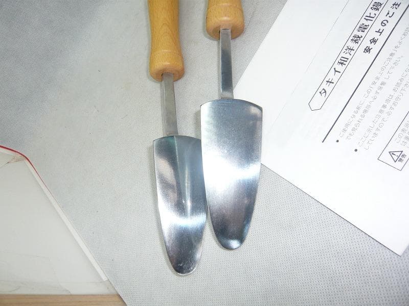 未使用品　美品　タキイ和裁電化鏝　和裁コテ　和裁こて　鏝２本付