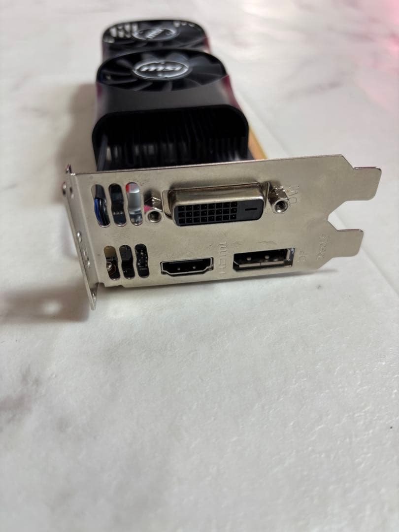 MSI GeForce GTX 1050 Ti 4GT LP ロープロ対応