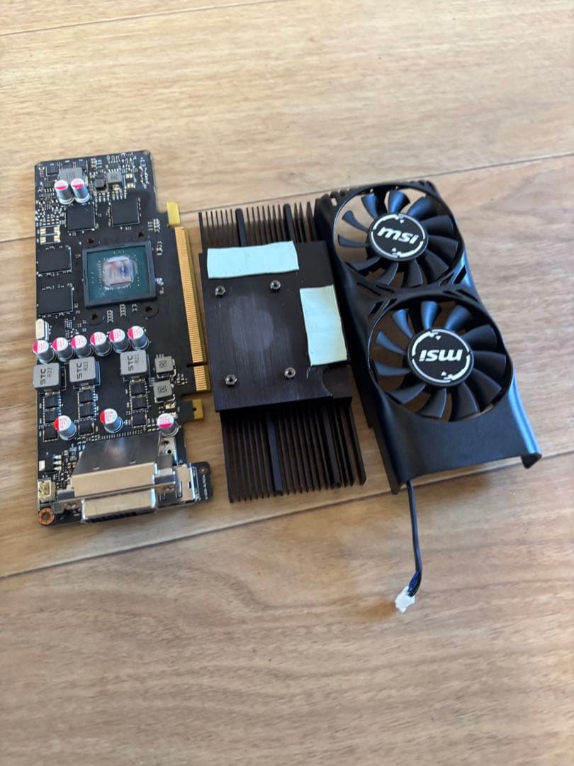 MSI GeForce GTX 1050 Ti 4GT LP ロープロ対応