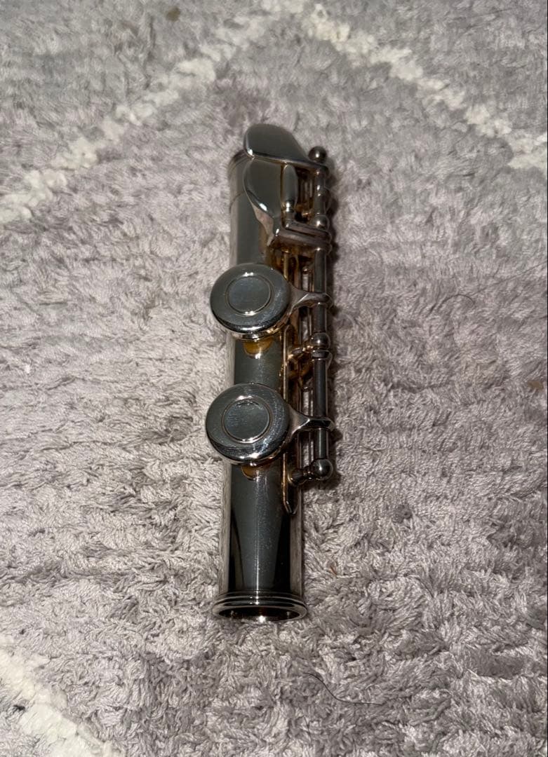 頭部管銀製 ヤマハフルート YFL311 Eメカ搭載 シルバー ケース付き