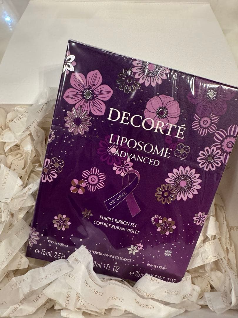 コスメデコルテ リポソーム アドバンスト　リペアセラム　パープルリボンセット