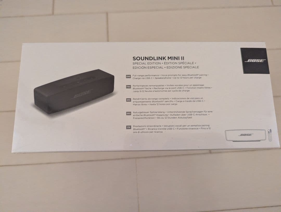 Bose SOUNLINK MINI II SPECIAL EDITION 新品