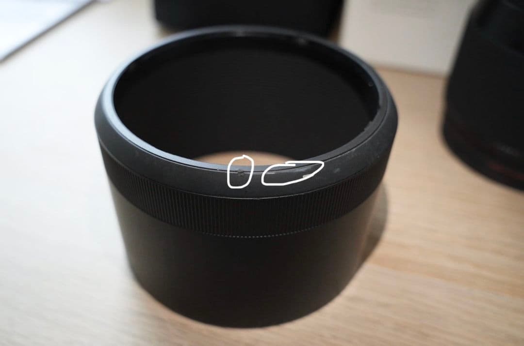 【美品】SIGMA 135mm F1.8 Eマウント フィルター付