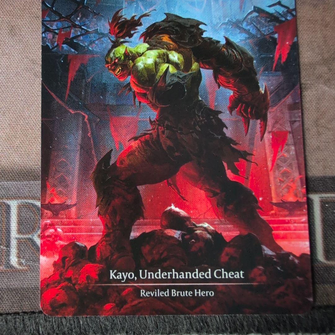 FaB 隻猾な凶賊、ケイヨ 英語版　Mavel Cold Foil